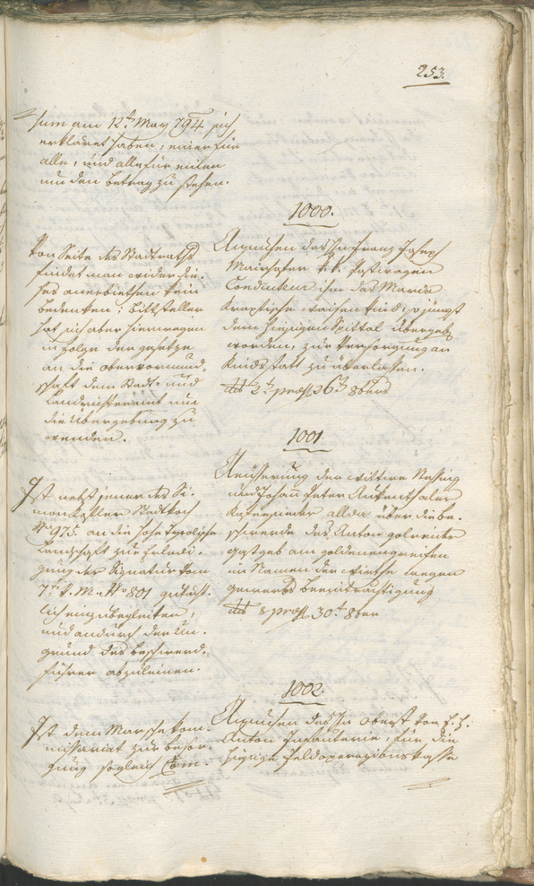 Civic Archives of Bozen-Bolzano - BOhisto Ratsprotokoll 1798 