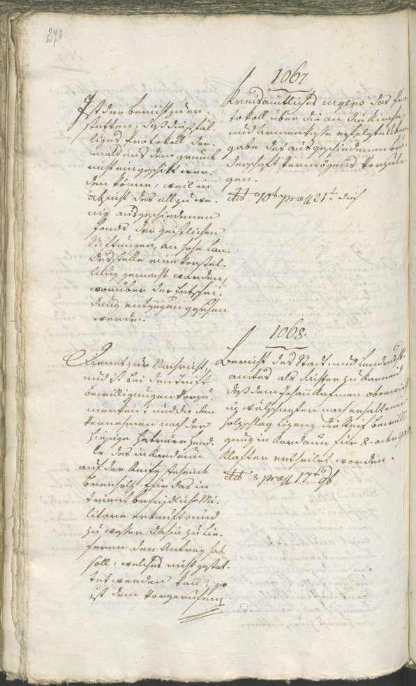 Civic Archives of Bozen-Bolzano - BOhisto Ratsprotokoll 1798 