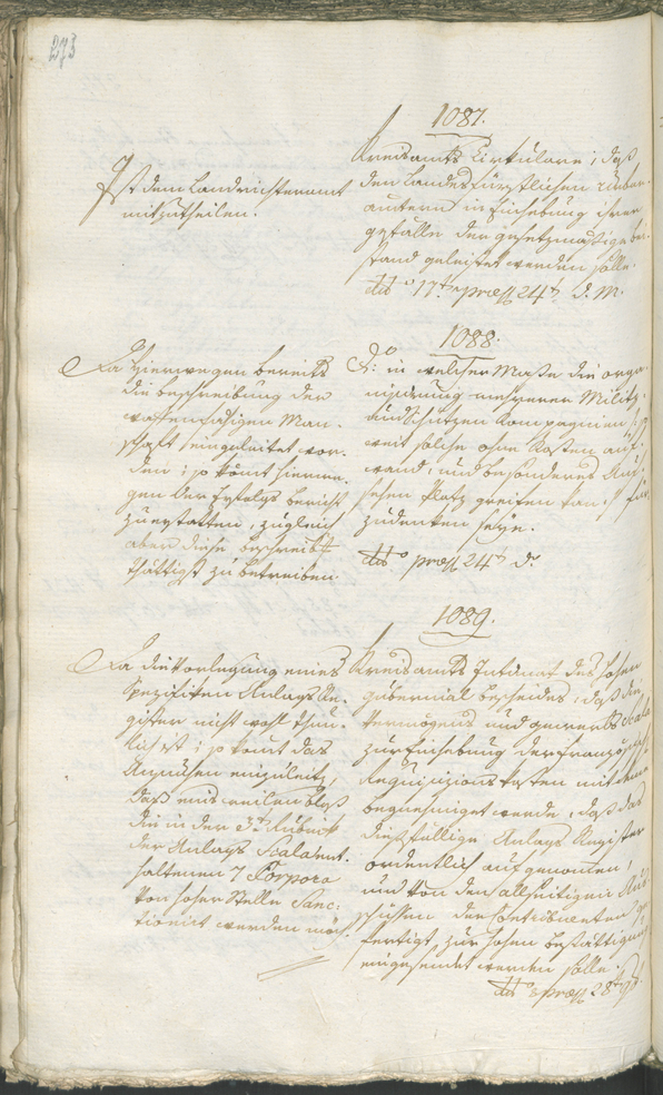 Civic Archives of Bozen-Bolzano - BOhisto Ratsprotokoll 1798 