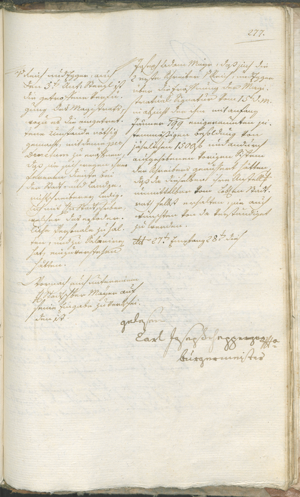 Civic Archives of Bozen-Bolzano - BOhisto Ratsprotokoll 1798 