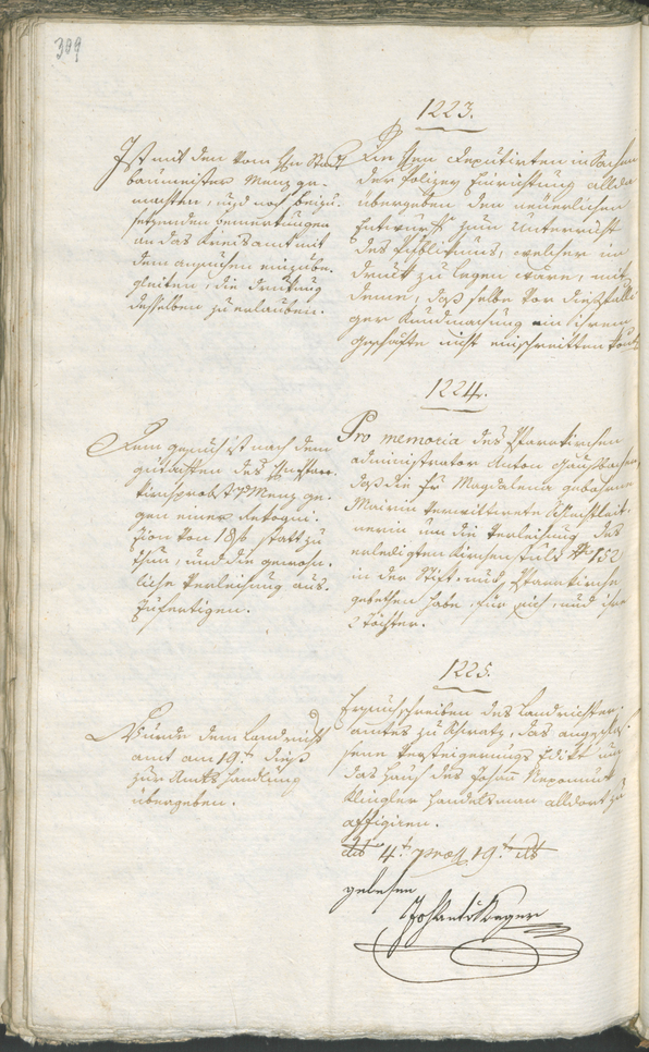 Civic Archives of Bozen-Bolzano - BOhisto Ratsprotokoll 1798 