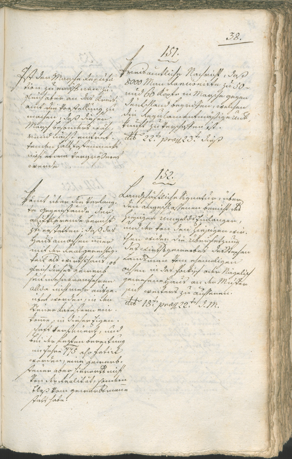 Civic Archives of Bozen-Bolzano - BOhisto Ratsprotokoll 1798 