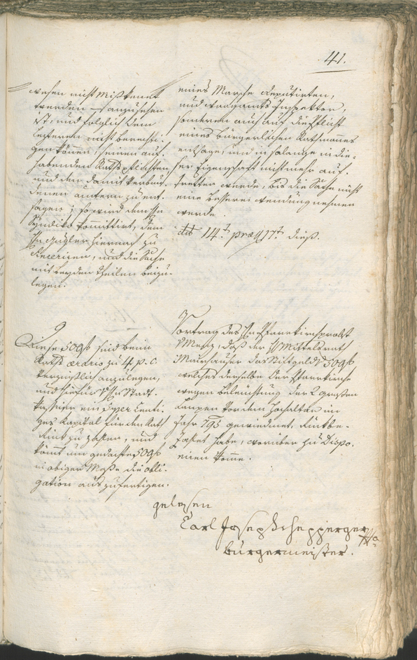 Civic Archives of Bozen-Bolzano - BOhisto Ratsprotokoll 1798 