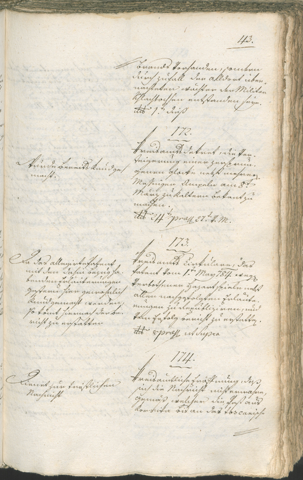 Civic Archives of Bozen-Bolzano - BOhisto Ratsprotokoll 1798 