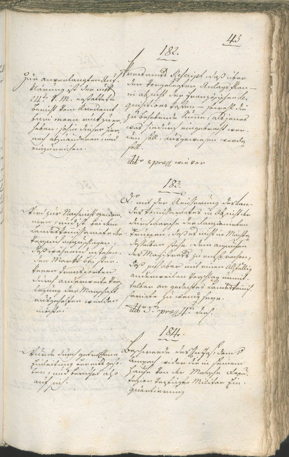 Civic Archives of Bozen-Bolzano - BOhisto Ratsprotokoll 1798 