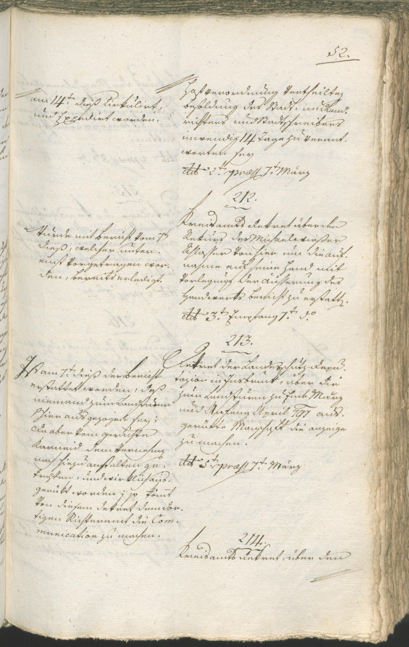 Civic Archives of Bozen-Bolzano - BOhisto Ratsprotokoll 1798 