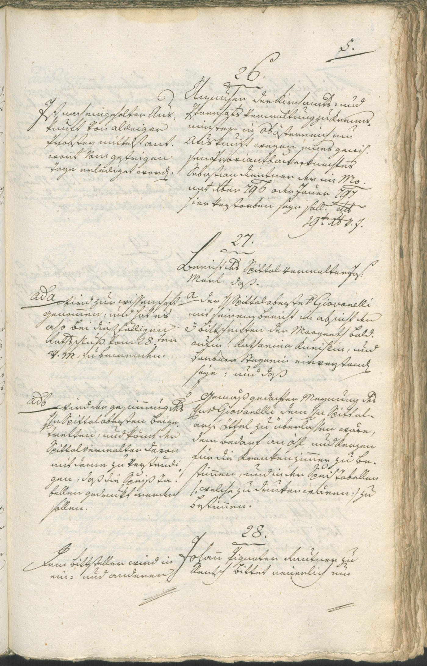 Civic Archives of Bozen-Bolzano - BOhisto Ratsprotokoll 1798 