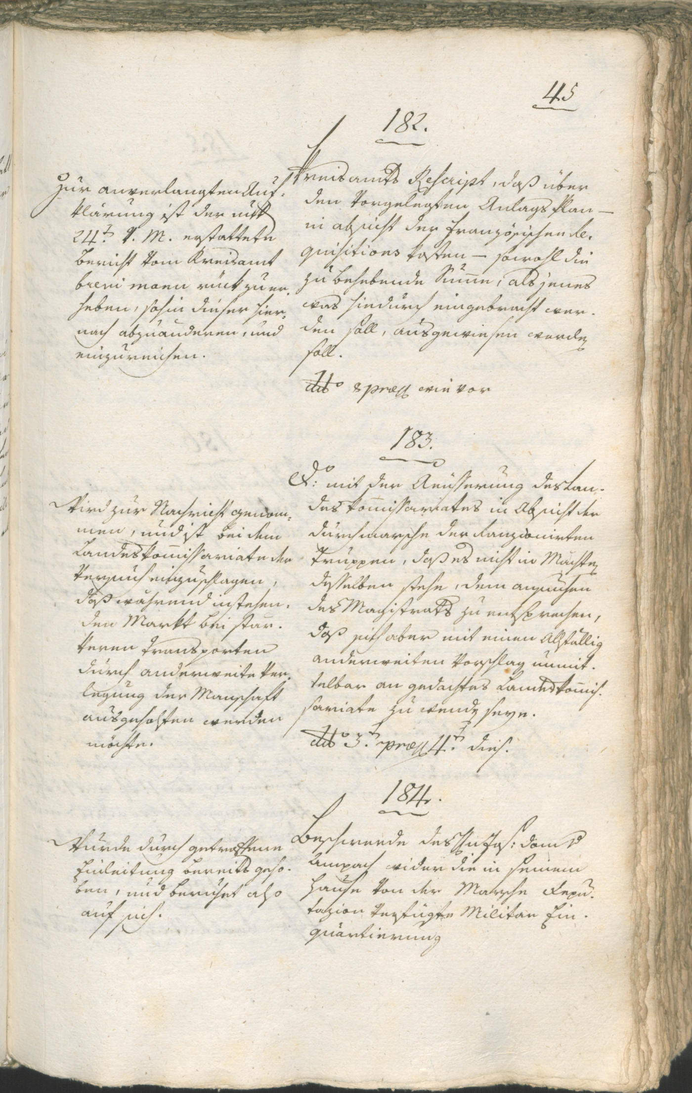 Civic Archives of Bozen-Bolzano - BOhisto Ratsprotokoll 1798 