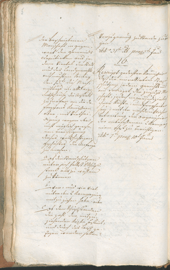 Civic Archives of Bozen-Bolzano - BOhisto Ratsprotokoll 1799 