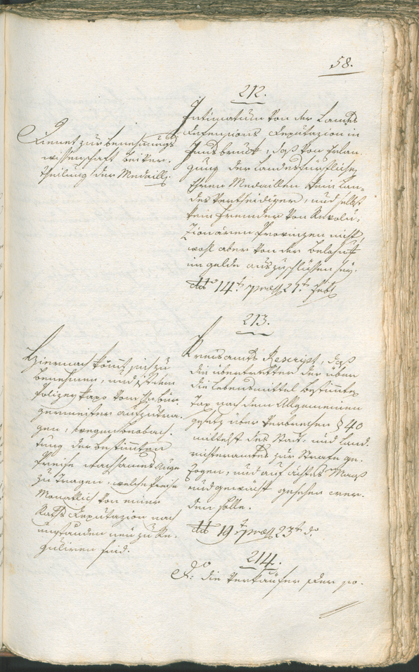 Civic Archives of Bozen-Bolzano - BOhisto Ratsprotokoll 1799 