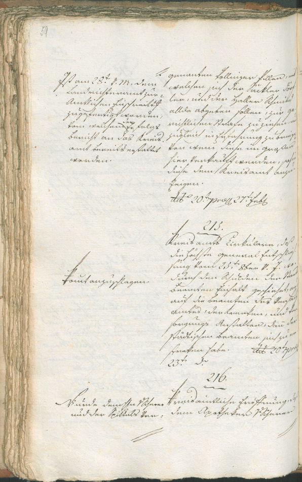 Civic Archives of Bozen-Bolzano - BOhisto Ratsprotokoll 1799 