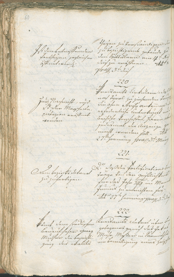 Civic Archives of Bozen-Bolzano - BOhisto Ratsprotokoll 1799 