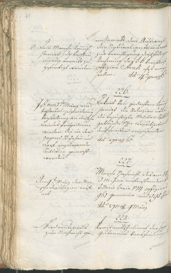 Civic Archives of Bozen-Bolzano - BOhisto Ratsprotokoll 1799 