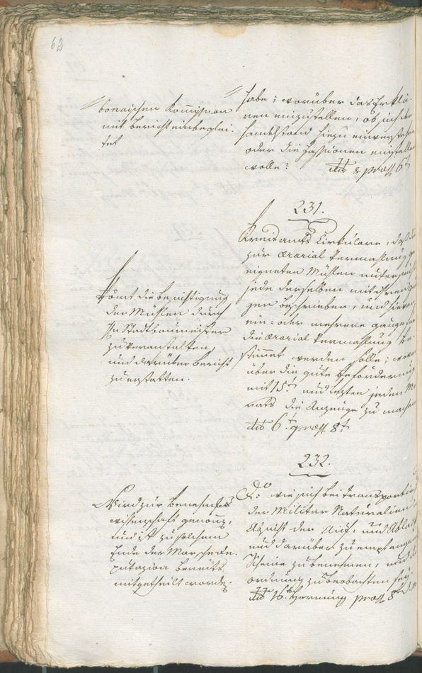 Civic Archives of Bozen-Bolzano - BOhisto Ratsprotokoll 1799 