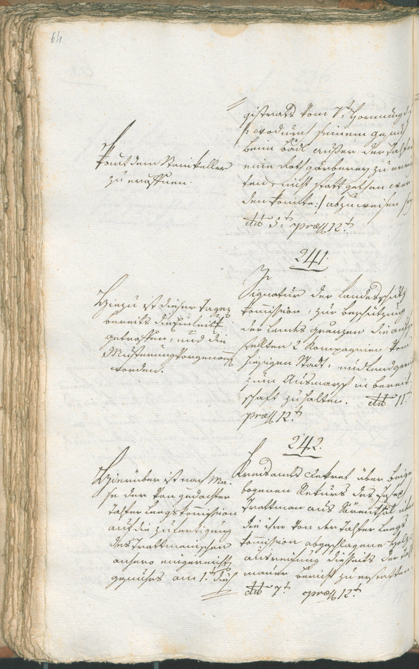 Civic Archives of Bozen-Bolzano - BOhisto Ratsprotokoll 1799 