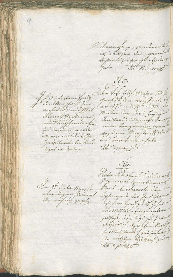 Civic Archives of Bozen-Bolzano - BOhisto Ratsprotokoll 1799 