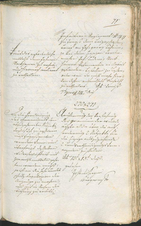 Civic Archives of Bozen-Bolzano - BOhisto Ratsprotokoll 1799 