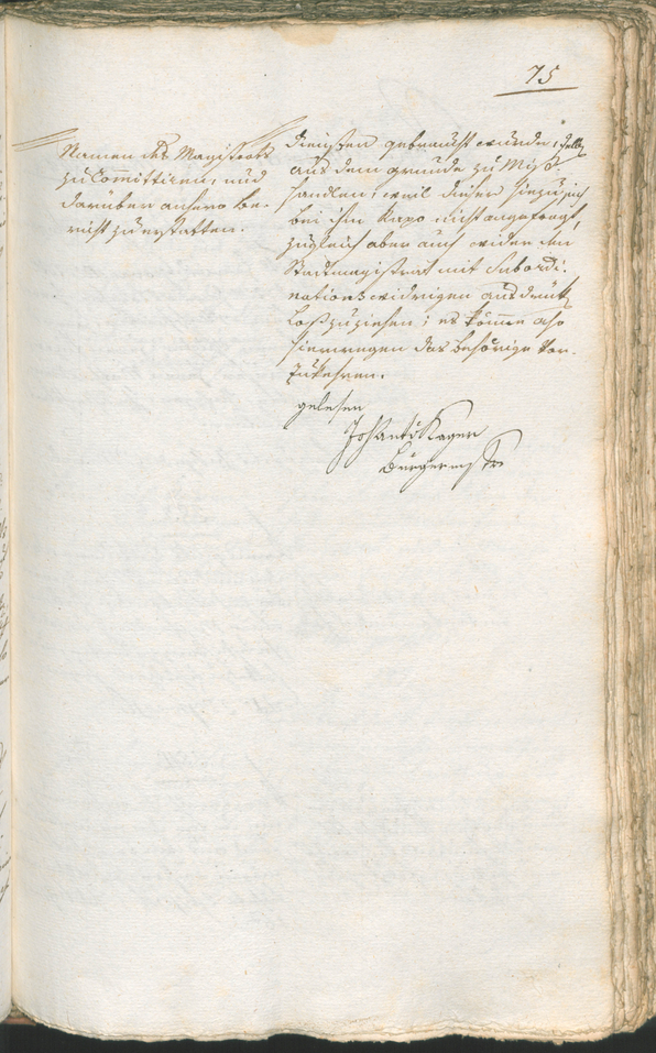 Civic Archives of Bozen-Bolzano - BOhisto Ratsprotokoll 1799 