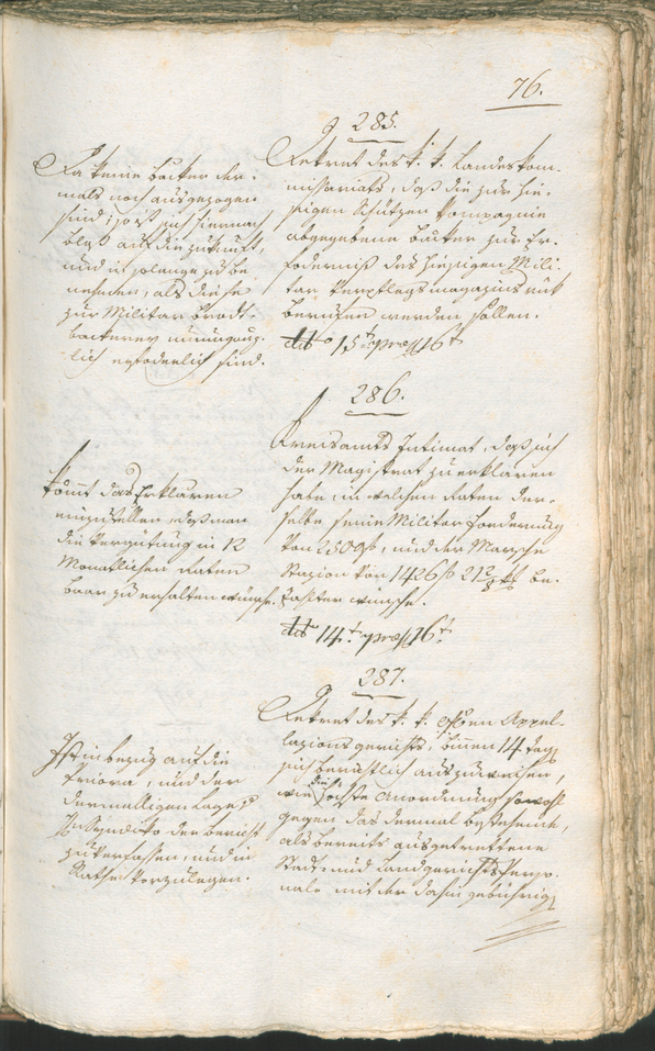 Civic Archives of Bozen-Bolzano - BOhisto Ratsprotokoll 1799 