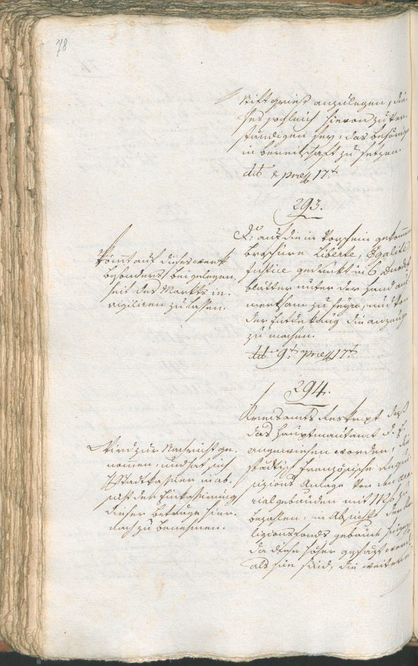 Civic Archives of Bozen-Bolzano - BOhisto Ratsprotokoll 1799 