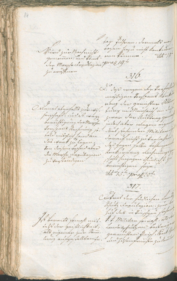 Civic Archives of Bozen-Bolzano - BOhisto Ratsprotokoll 1799 