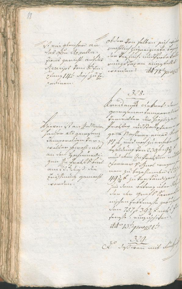 Civic Archives of Bozen-Bolzano - BOhisto Ratsprotokoll 1799 