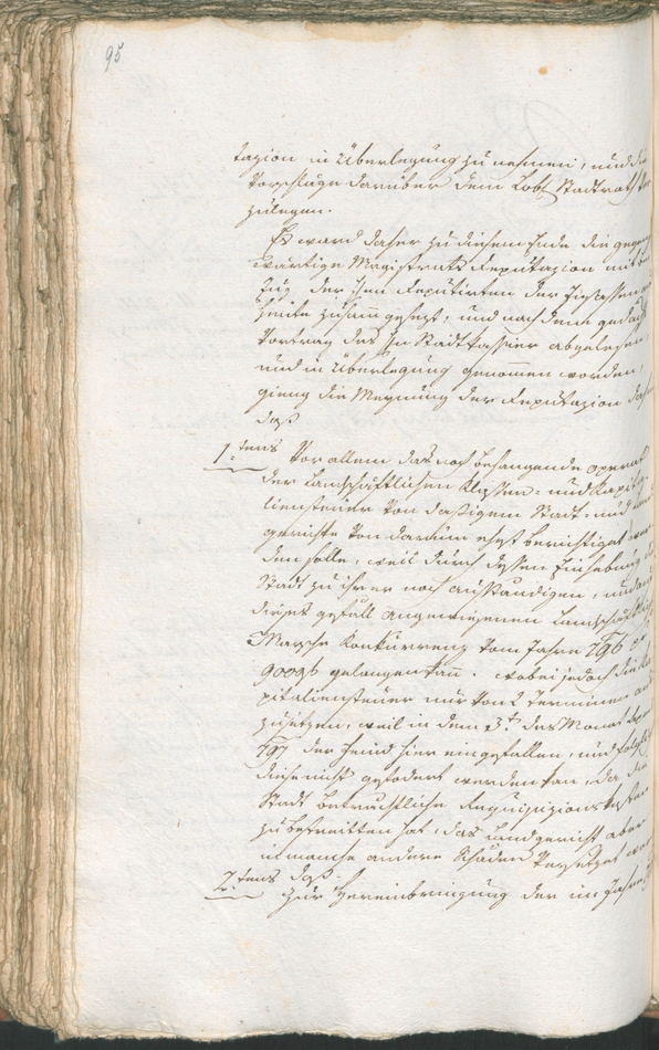 Civic Archives of Bozen-Bolzano - BOhisto Ratsprotokoll 1799 