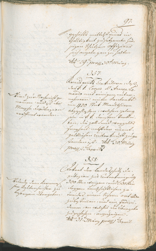 Civic Archives of Bozen-Bolzano - BOhisto Ratsprotokoll 1799 