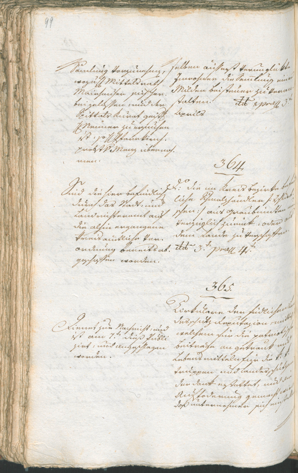 Civic Archives of Bozen-Bolzano - BOhisto Ratsprotokoll 1799 