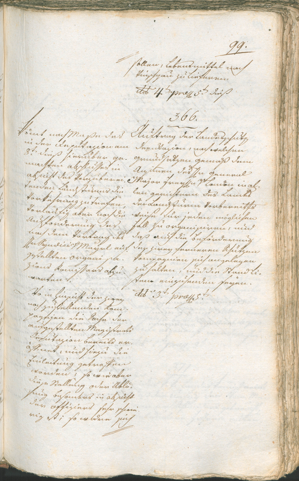 Civic Archives of Bozen-Bolzano - BOhisto Ratsprotokoll 1799 