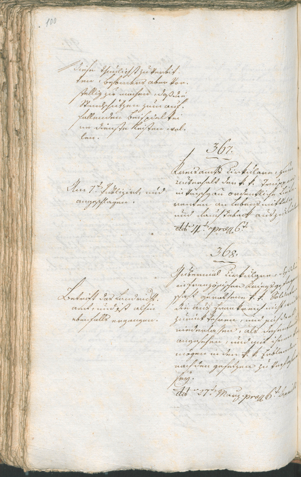 Civic Archives of Bozen-Bolzano - BOhisto Ratsprotokoll 1799 