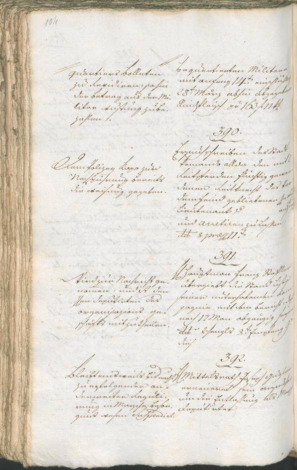 Civic Archives of Bozen-Bolzano - BOhisto Ratsprotokoll 1799 