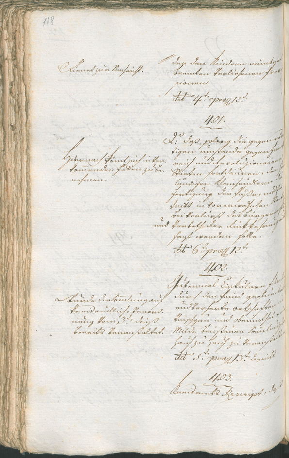 Civic Archives of Bozen-Bolzano - BOhisto Ratsprotokoll 1799 