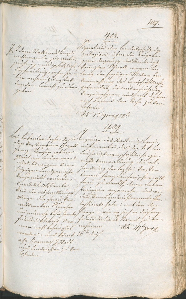 Civic Archives of Bozen-Bolzano - BOhisto Ratsprotokoll 1799 