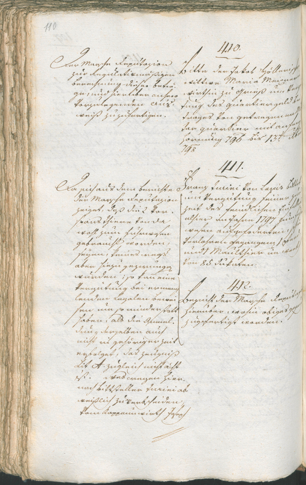 Civic Archives of Bozen-Bolzano - BOhisto Ratsprotokoll 1799 