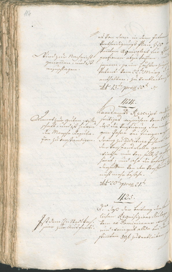 Civic Archives of Bozen-Bolzano - BOhisto Ratsprotokoll 1799 