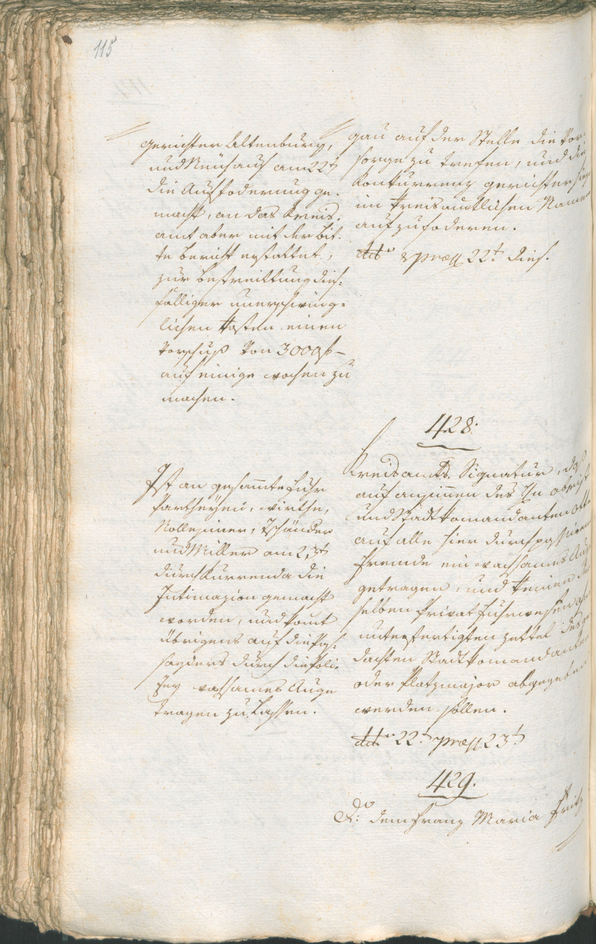 Civic Archives of Bozen-Bolzano - BOhisto Ratsprotokoll 1799 