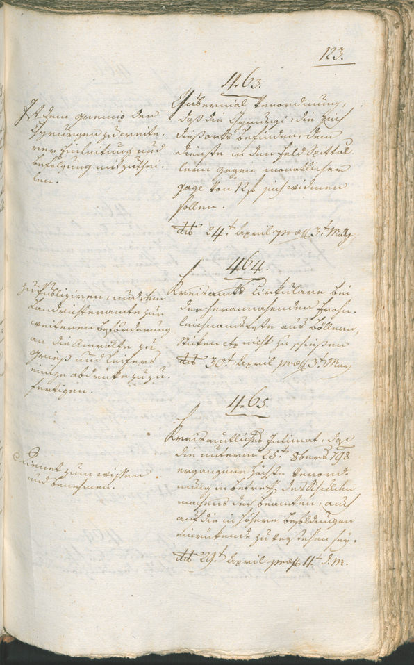 Civic Archives of Bozen-Bolzano - BOhisto Ratsprotokoll 1799 