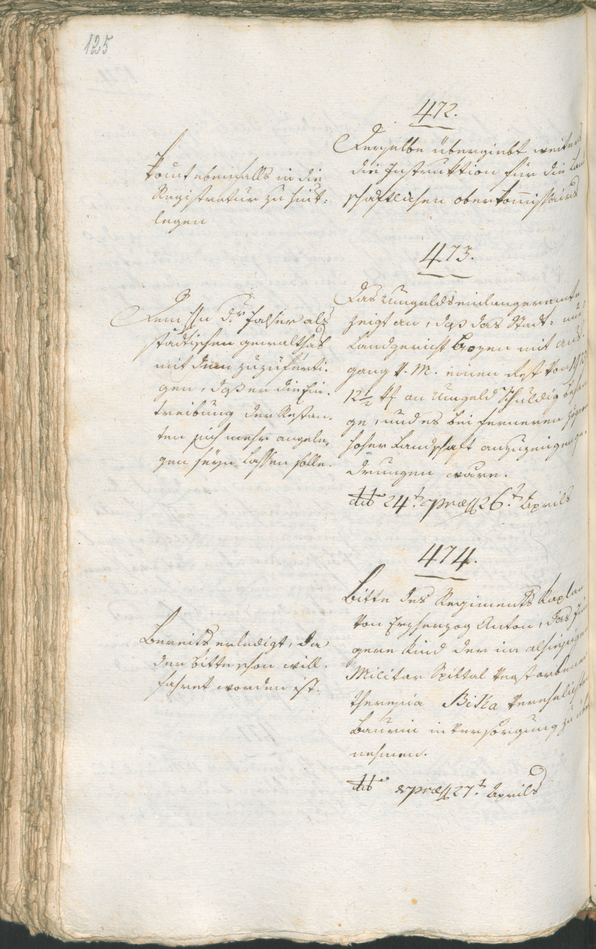 Civic Archives of Bozen-Bolzano - BOhisto Ratsprotokoll 1799 