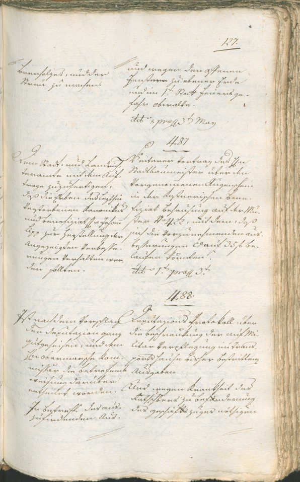 Civic Archives of Bozen-Bolzano - BOhisto Ratsprotokoll 1799 