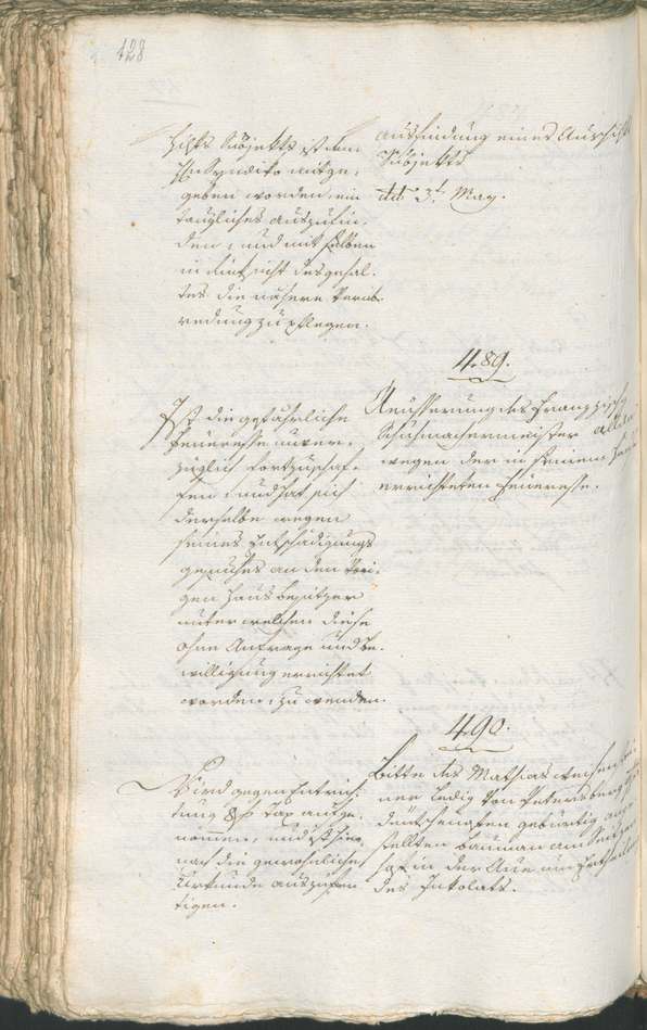 Civic Archives of Bozen-Bolzano - BOhisto Ratsprotokoll 1799 