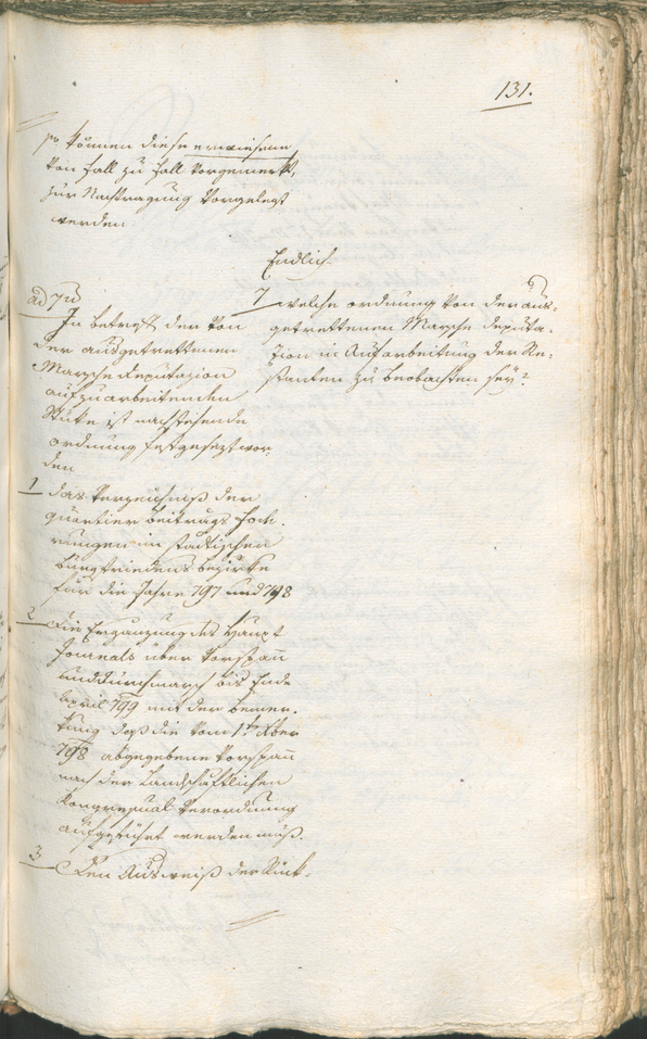 Civic Archives of Bozen-Bolzano - BOhisto Ratsprotokoll 1799 