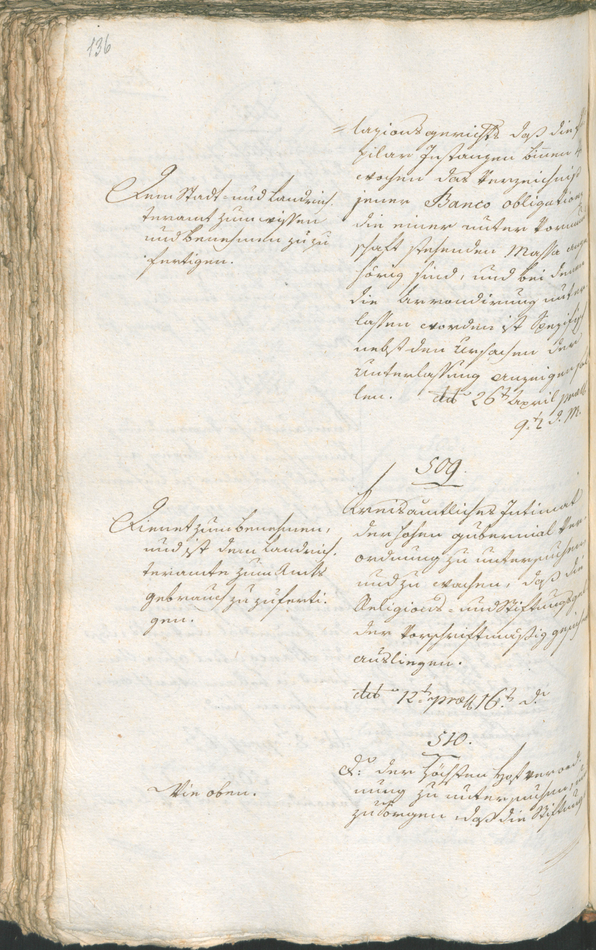 Civic Archives of Bozen-Bolzano - BOhisto Ratsprotokoll 1799 