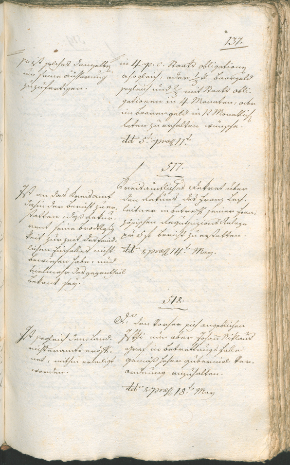 Civic Archives of Bozen-Bolzano - BOhisto Ratsprotokoll 1799 