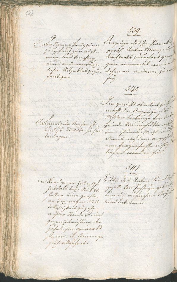 Civic Archives of Bozen-Bolzano - BOhisto Ratsprotokoll 1799 