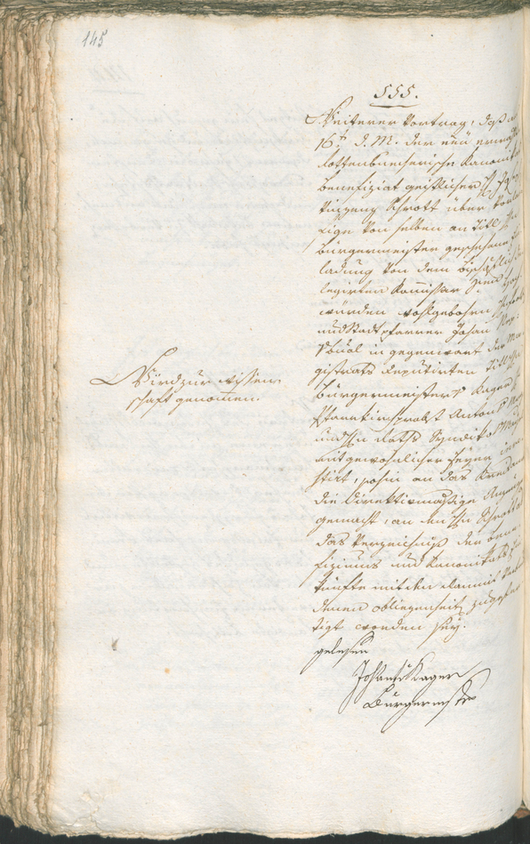 Civic Archives of Bozen-Bolzano - BOhisto Ratsprotokoll 1799 