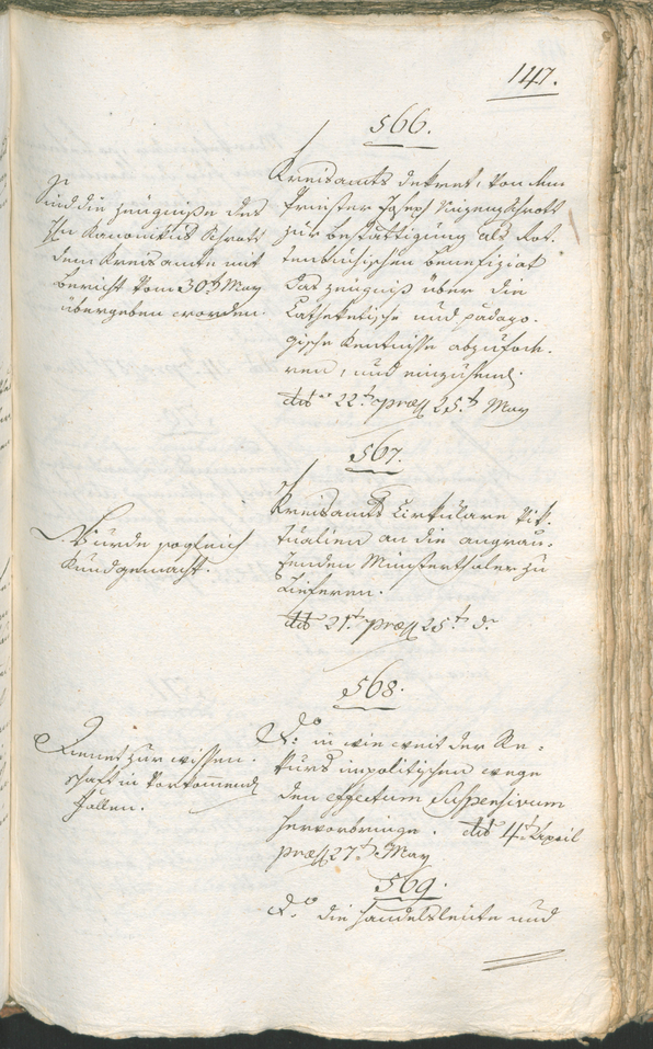 Civic Archives of Bozen-Bolzano - BOhisto Ratsprotokoll 1799 