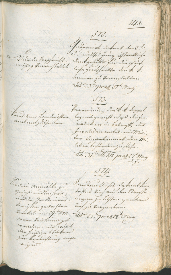 Civic Archives of Bozen-Bolzano - BOhisto Ratsprotokoll 1799 