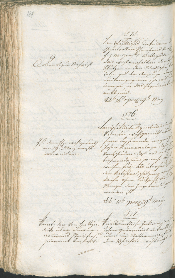 Civic Archives of Bozen-Bolzano - BOhisto Ratsprotokoll 1799 