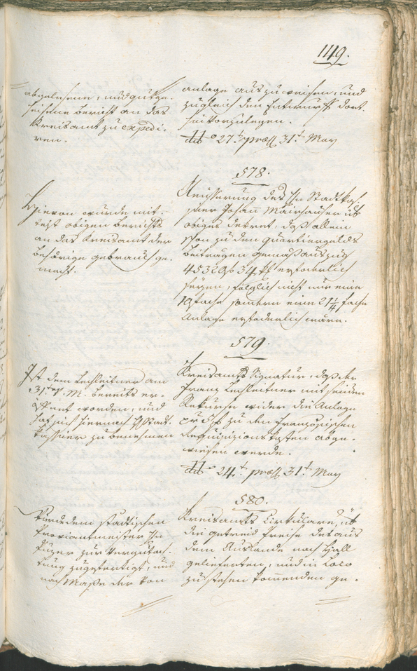 Civic Archives of Bozen-Bolzano - BOhisto Ratsprotokoll 1799 